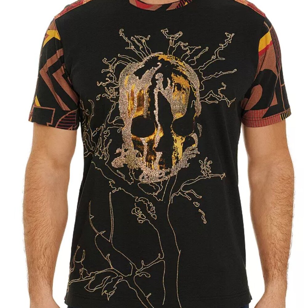 Robert Graham Limited Edition Beaded Skull Tee